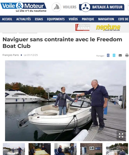 Article Voile et Moteur réciprocité en Angleterre